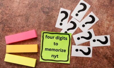 Four Digits to Memorize nyt