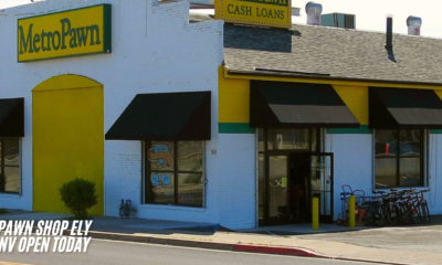 Exterior view of a pawn shop in Ely NV open today