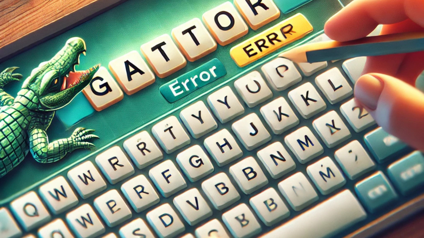 Is Gator a Wordle Word - Gameplay