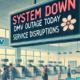 DMV outage today causing service disruptions and updates.